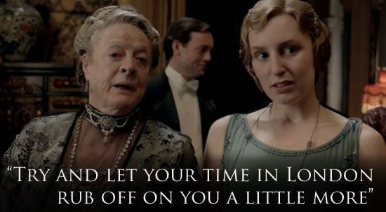 Details about   Downton Abbey Violet Crawley funny birthday card